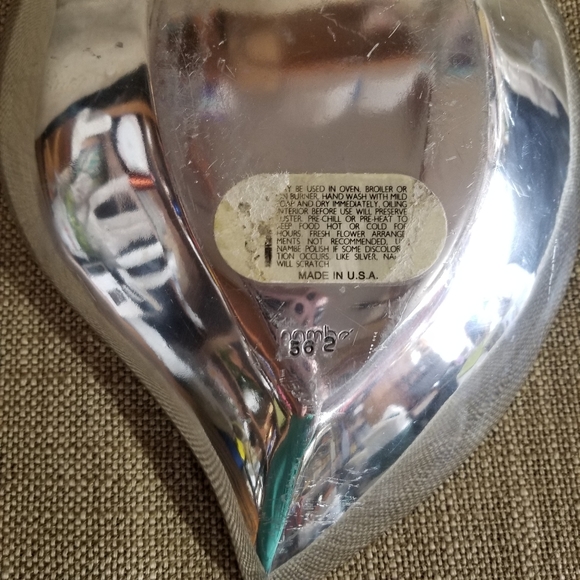 Nambe` Teardrop bowl - Picture 2 of 4